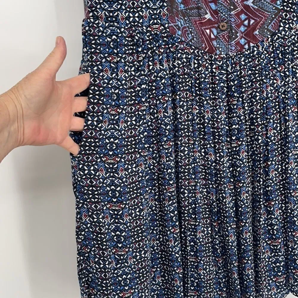 Free People Sundown Babydoll Dress SZ S